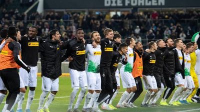 Fernduell Gladbach gegen RB um Herbstmeisterschaft