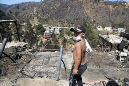 Feuersbrunst an Weihnachten: 245 Häuser in Chile beschädigt