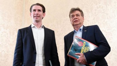 Premiere: ÖVP und Grüne einigen sich auf Regierungsbündnis in Österreich