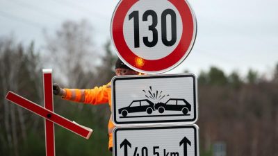 Bundesregierung plant vorerst kein Tempolimit auf Autobahnen