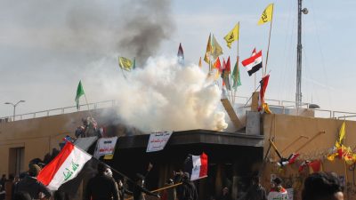Bundesregierung verurteilt Angriffe auf US-Botschaft in Bagdad