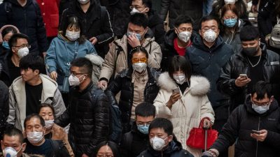 Mehr als 20 Millionen Chinesen wegen Coronavirus unter Quarantäne