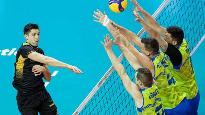 Deutsche Volleyballer trotz Pleite gegen Slowenien im Halbfinale der Olympia-Qualifikation