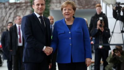 Libyen-Konferenz in Berlin: Macron fordert Stopp der Entsendung pro-türkischer syrischer Milizen nach Libyen