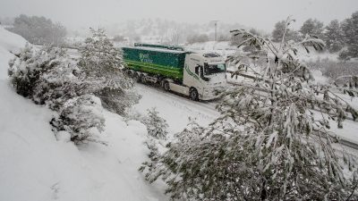 Spanien: Zahl der Todesopfer durch Wintersturm „Gloria“ auf sechs gestiegen