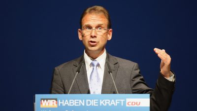 Schwierige Mehrheitsverhältnisse in Thüringen: Althaus ruft CDU zur Kooperation mit Linken auf