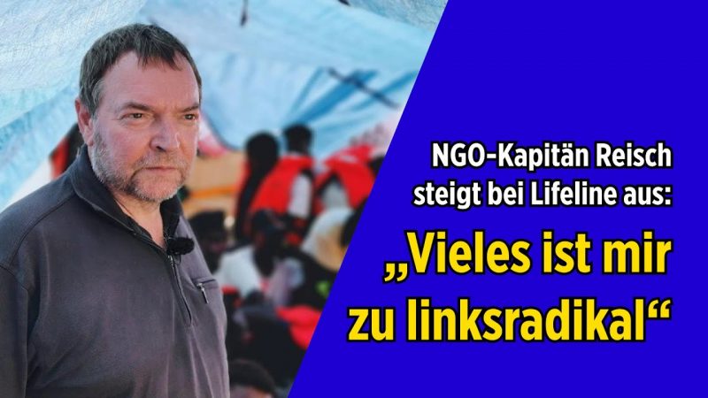 Differenzen in „politischer Agitation“: Claus-Peter Reisch ist nicht mehr Kapitän der Lifeline