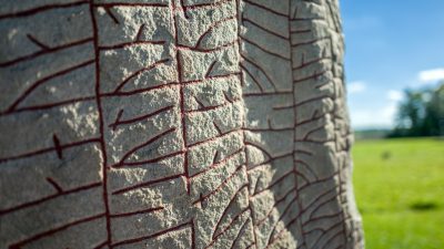 Rök-Wikinger-Runenstein deutet auf Furcht vor kaltem Klima hin