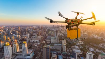 Paket-Drohnen und Postzustellung aus der Luft: Die Technik funktioniert, die Politik zögert