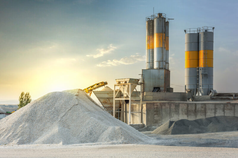 Nicht jeder Sand eignet sich als Bausand, um beispielsweise Beton herzustellen.