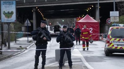 Mit Messer bewaffneter Mann in Frankreich von Polizei getötet