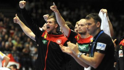 Deutsche Handballer träumen vom Edelmetall