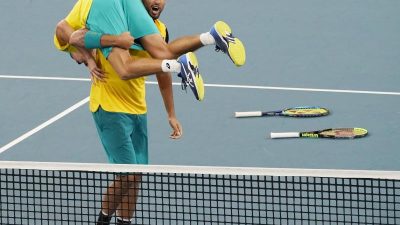 Australien steht im Halbfinale des ATP Cups