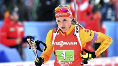 Herrmann sprintet in Oberhof auf das Podium