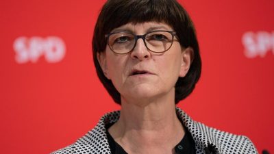 SPD-Chefin Esken nennt CDU unter Merz „brandgefährlich“