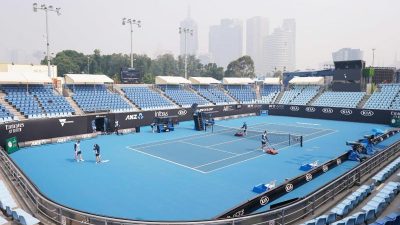 Australian Open: Weitere Verzögerungen wegen schlechter Luft