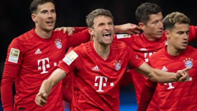 Bayern gewinnt bei Hertha – Nun Zweiter hinter RB Leipzig