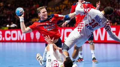 Kroatien nach Sieg gegen Norwegen im EM-Finale