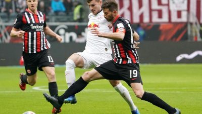 Rückschlag im Titelkampf: Leipzig verliert in Frankfurt