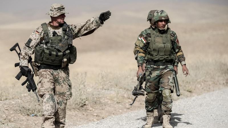 Nordirak: Bundeswehr nimmt Ausbildung der Kurden wieder auf