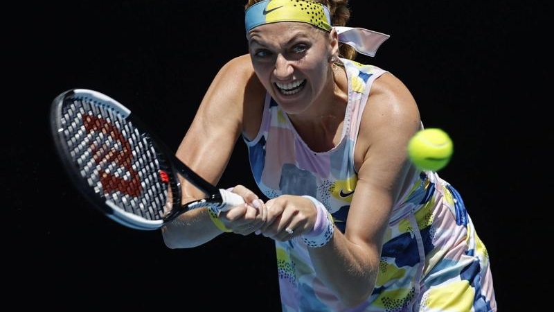 Vorjahresfinalistin Kvitova in Melbourne im Viertelfinale