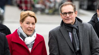 Berlins regierender SPD-Bürgermeister will in den Bundestag – Giffey soll ihn ersetzen
