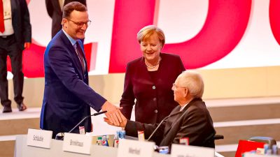 Spahn und Schäuble lehnen Ramelow-Wahl entschieden ab: Kampf gegen den Kommunismus ist Teil der CDU