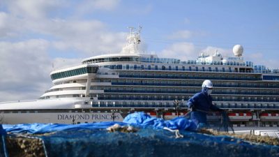 Spuren des Coronavirus auf Kreuzfahrtschiff gefunden, 17 Tage nachdem es Passagiere verlassen hatten