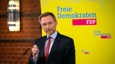 FDP-Chef Lindner: „Skrupellosigkeit der AfD unterschätzt“