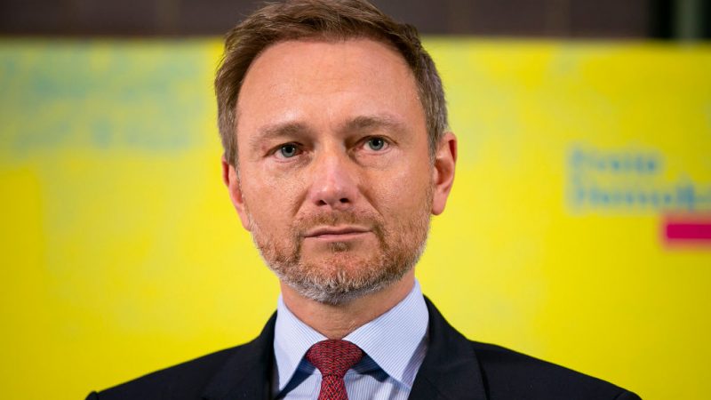 Christian Lindner (FDP) fordert Neuwahlen in Thüringen.