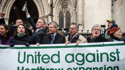 Großbritannien: Heathrow-Ausbau gestoppt – „Klimaschutz“-Lobby will nun auch Straßenbau lahmlegen