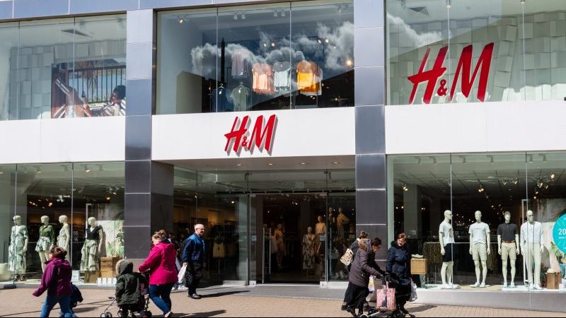 Einer der vielen Läden von H&M.