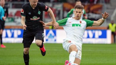 Bremen verliert bei Selke-Rückkehr in Augsburg