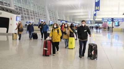 Gesundheitsministerium setzt auf Selbstauskunft für China-Reisende