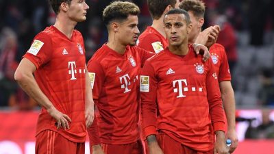 Bayern erleichtert: «Grüßen von der Tabellenspitze»