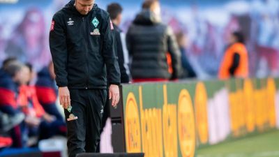 Werder hoffnungslos unterlegen – aber Kohfeldt bleibt