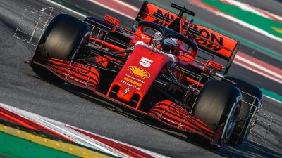 Vettel bei Tests ausgebremst – Ferrari bleibt stehen