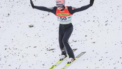 Skispringer Geiger gewinnt Weltcup in Rasnov – Leyhe Zweiter