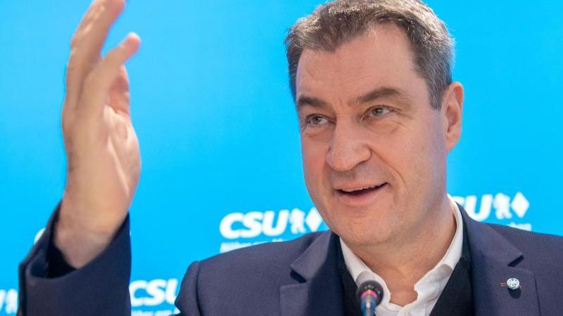 Söder: „Ohne die CSU kann keiner Kanzlerkandidat werden“