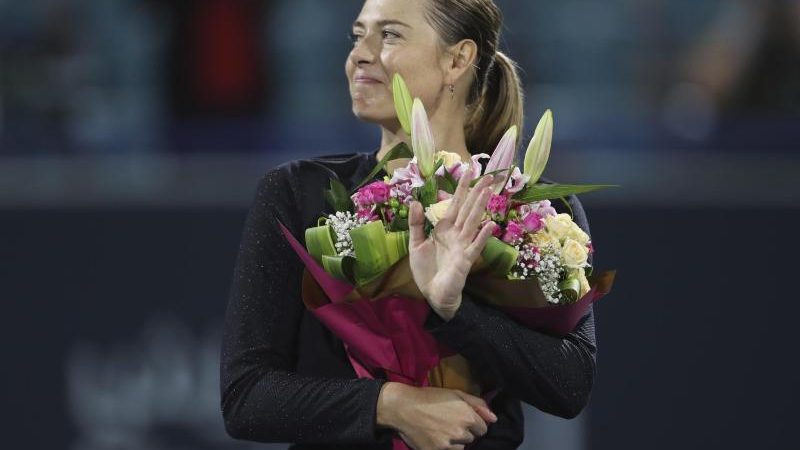 Tennis-Ikone Maria Scharapowa tritt zurück