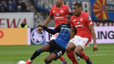 Mainz verschafft sich gegen Paderborn Luft im Abstiegskampf