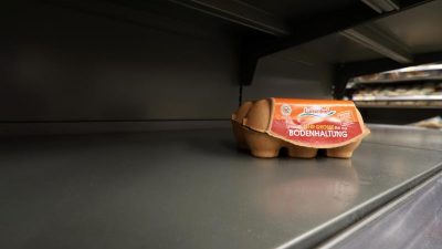 Hamsterkäufe in deutschen Supermärkten nehmen zu