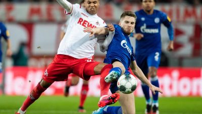 Köln gelingt gegen Schalke der Sprung auf Rang zehn
