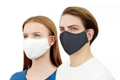 Wiederverwendbare Gesichtsmasken: Technologie gegen Viren durch 4-Lagen-System mit Silber-Zeolith und Metallionen