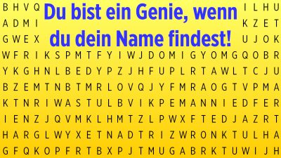 Rätselhafte deutsche Sprache: Palindrome und dein Name
