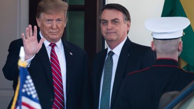 Brasiliens Präsident unterzeichnet bei Staatsbesuch Verteidigungsabkommen mit den USA