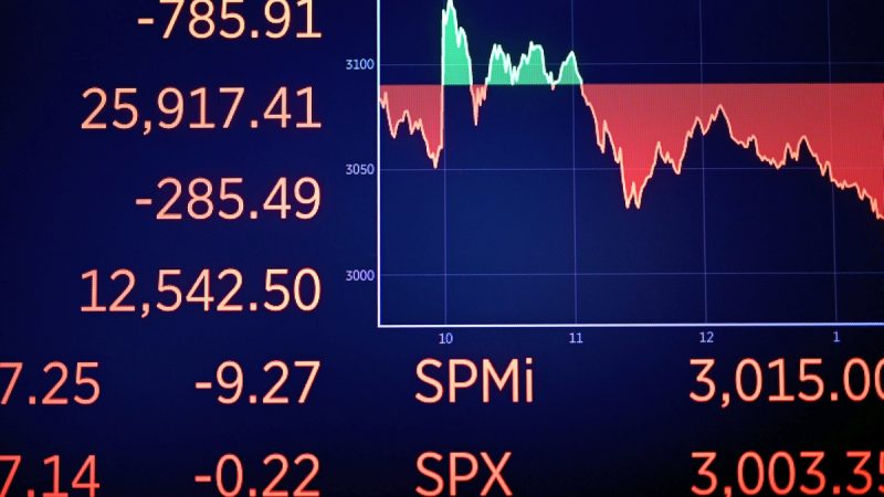 Schwarzer Montag: Aktienkurse weltweit rauschen in die Tiefe