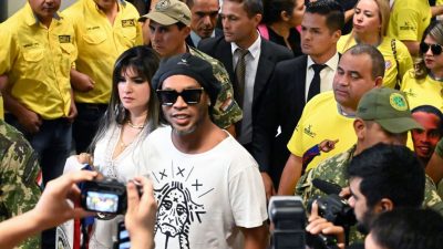 Brasilianischer Ex-Fußballstar Ronaldinho in Paraguay in U-Haft