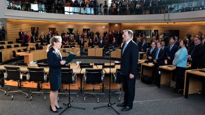 Thüringen: Ramelow nach drittem Wahlgang wieder Ministerpräsident