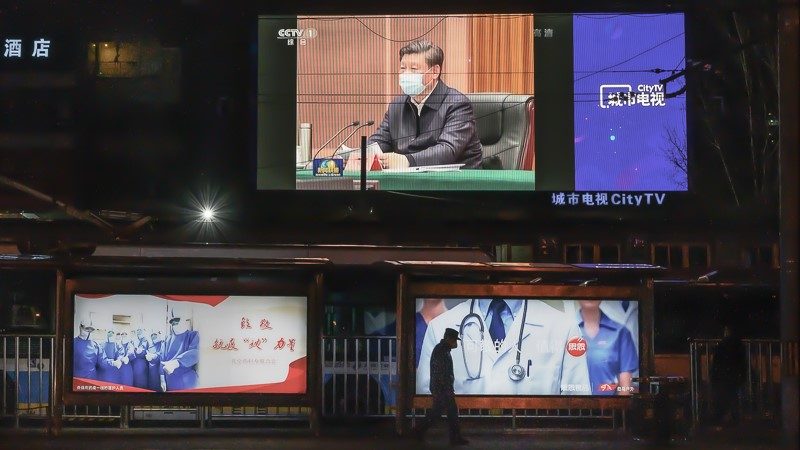 Corona: Chinas Regime inszeniert mit Xis Reise nach Wuhan politische Show
